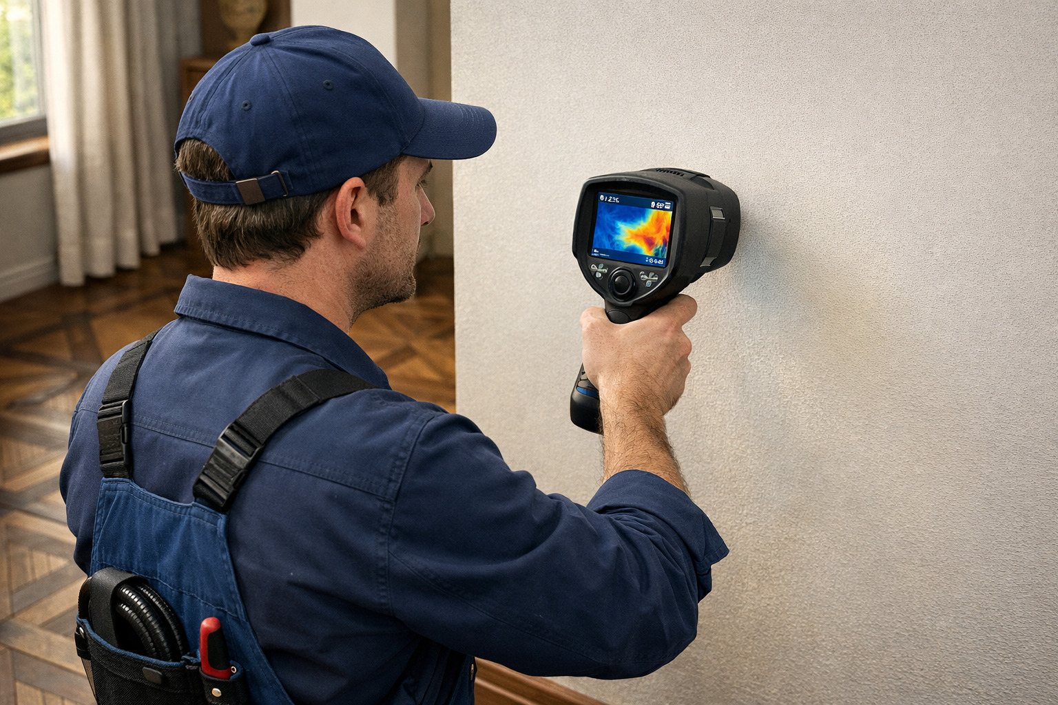 Détection par caméra thermique